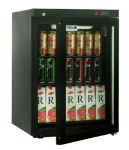 Шкаф холодильный DM102-BRAVO черный с замком