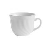 Чашка чайная Luminarc Trianon 250 мл, d 9 см, h 7,5 см, l 11 см, стеклокерамика, белый цвет, ARC