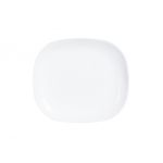 Блюдо для закусок Luminarc 21,5*19 см, стеклокерамика, белый цвет, ARC, Франция (/6/)