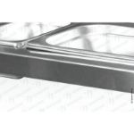 Полка наклонная под гастроемкости СПВб - 600*240 "Base", цинк