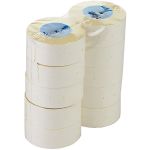Этикет-лента 21*12/1000 белая прямая (150м) [08070206]