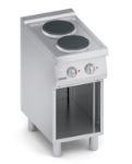 ПЛИТА 2 КОНФОРОЧНАЯ 700 СЕРИИ VEROTERM VT7CUE05VV С ОТКРЫТЫМ ШКАФОМ